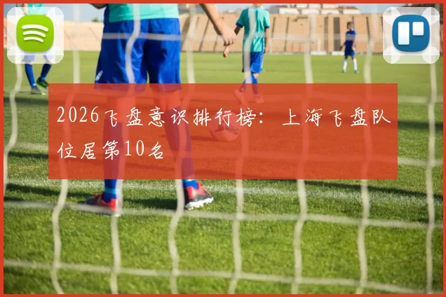 2026飞盘意识排行榜：上海飞盘队位居第10名